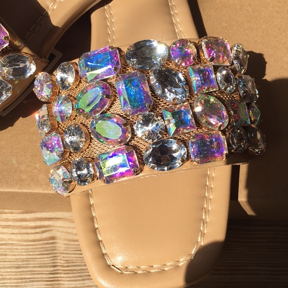 💕HP💎Steve Maddens Beautiful Crystal Stone Sli - Picture 15 of 16